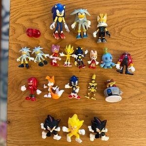 Sonic the Hedgehog Assorted Figure Lot